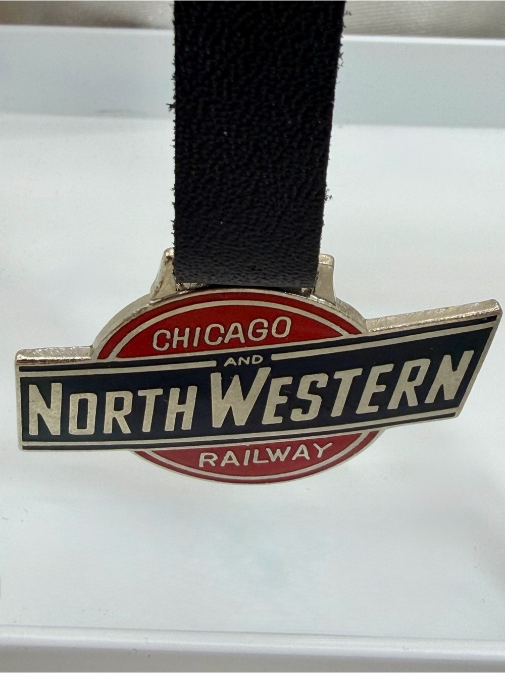 Vintage Chicago & North Western Railway Watch Fob